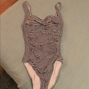 Bond-Eye Australia Striped One Piece Swimsuit